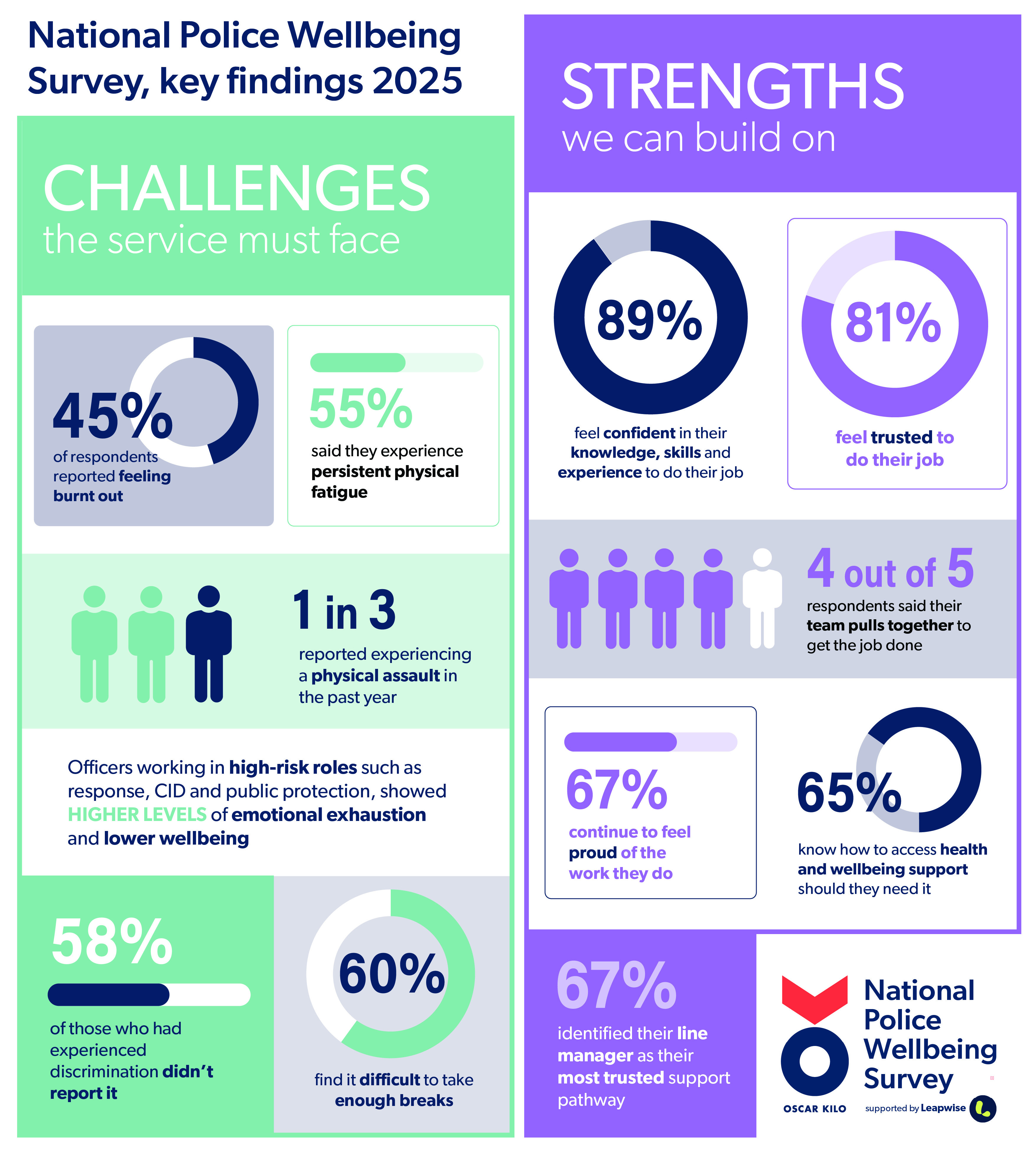 National Survey 2025 findings infographic