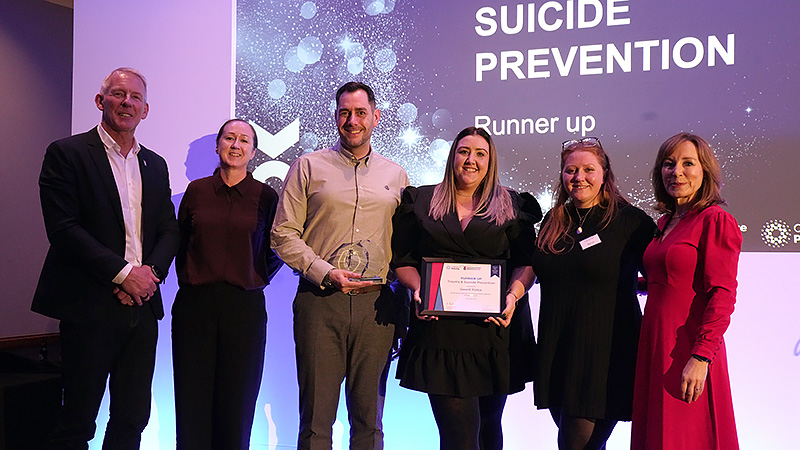 Trauma and suicide prevention runner up Gwent