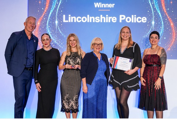 Familes and leavers winner Lincolnshire Police