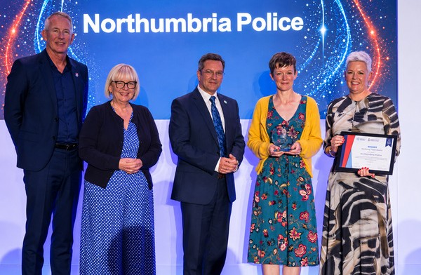 Suicide prevention winner Northumbria Police
